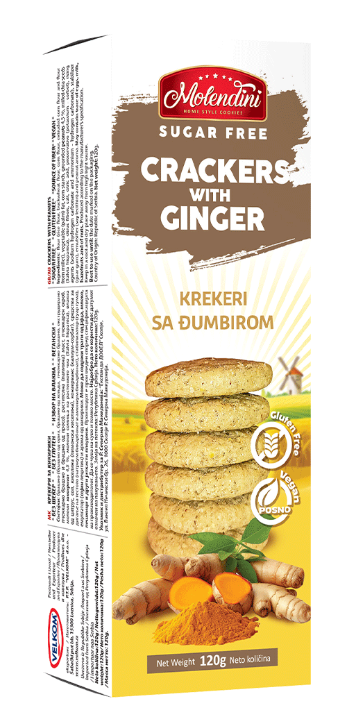 Velkom proizvodi | Kreker sa đumbirom