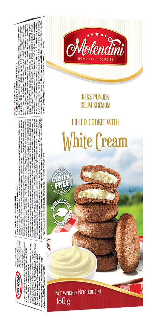 Velkom proizvodi | Medenjak punjen belim kremom